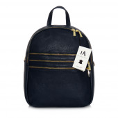 Rucsac din piele naturala, model DiAmanti Salvo Bleumarin Scuro